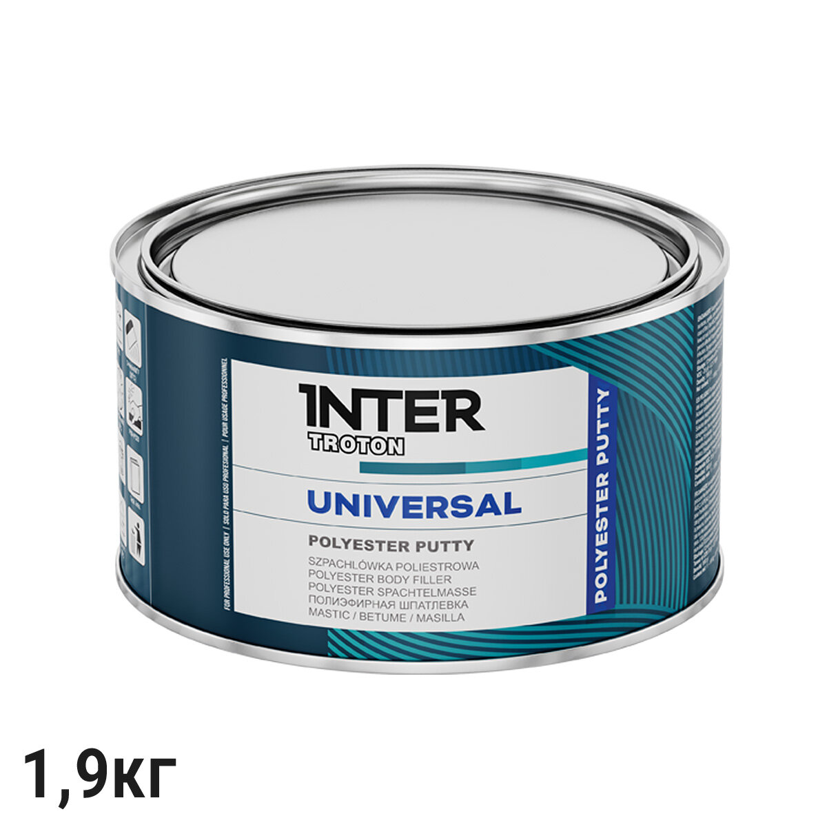 Шпатлевка универсальная UNIVERSAL INTER TROTON (1,9кг)