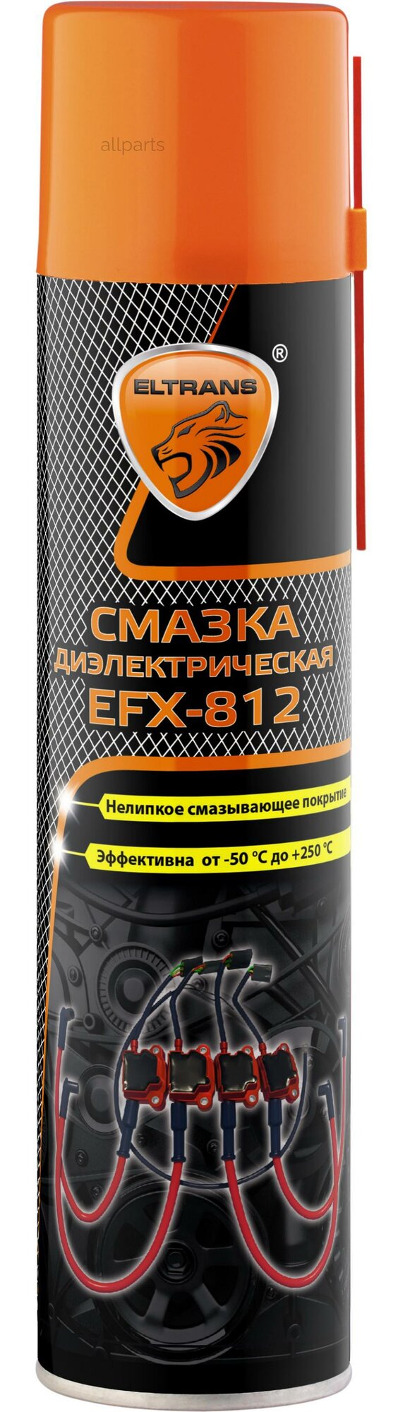 ELTRANS EL-1812.40 Смазка диэлектрическая для электроконтактов EFX-812 400 мл ELTRANS EL-1812.40 ELTRANS EL-1812.40