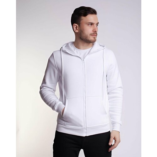 фото Толстовка uzcotton premium, размер 56-58\3xl, , белый