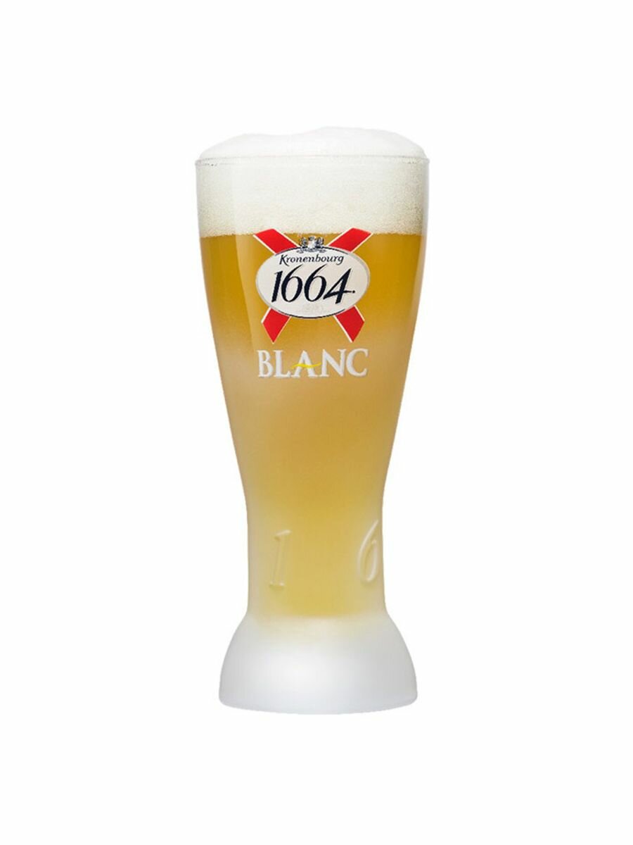 Пивной бокал Kronenbourg 1664 Blanc 250 мл