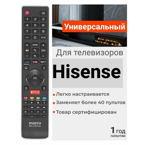 HRM2141 Универсальный пульт для телевизоров HISЕNSE 450₽