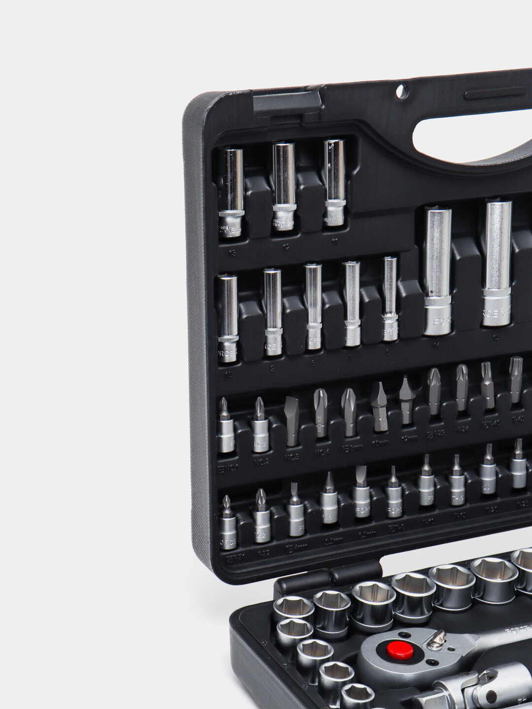 Набор инструментов Force, 94 предмета, с 6-гранными — фото 1