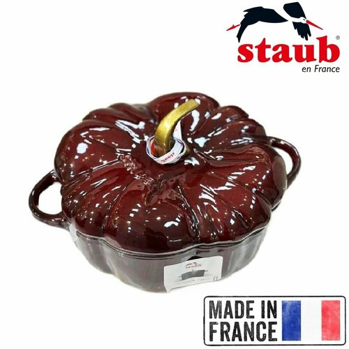 фото Кастрюля чугунная эмалированная cocotte тыква (чугун) 3,45л staub