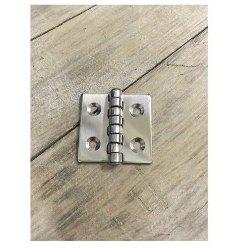 Петля дверная нержавеющая сталь A2-AISI 304 размер 40х40х15 мм 420₽