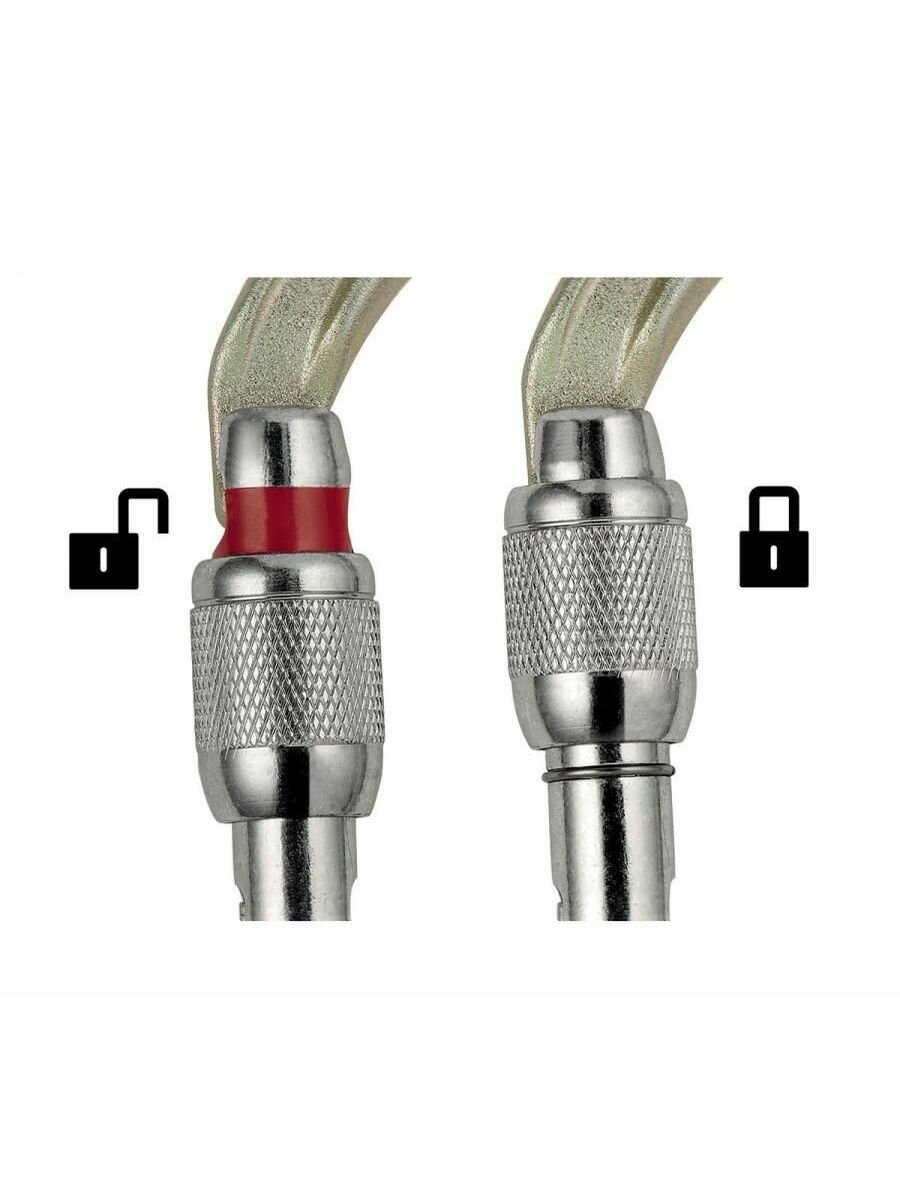 Cтальной карабин Petzl OXAN SL — фото 1