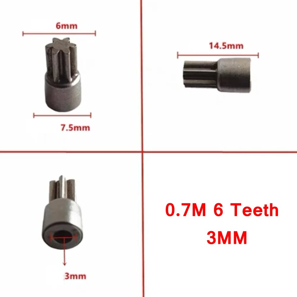 Запчасти для дрели 550/775 шестерни 6/7/8/9/11/12/13/14/15/16 зубов