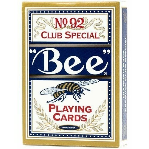 Карты Bee No.92 Синий