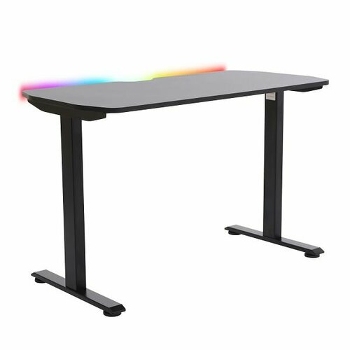 Стол компьютерный игровой Zone 51 Platform Ambilight 120 столешница МДФ, Ambilight-RGB подсветка на стену, пульт ДУ