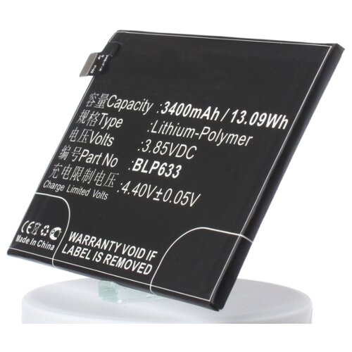 фото Аккумулятор ibatt ib-u1-m2392 3000mah для oneplus 3t, a3010, 3t dual sim, rain,