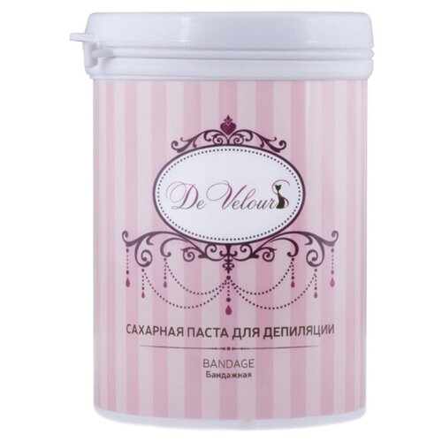 de velours паста sugarpaste light De Velours Паста для шугаринга бандажная 800 мл 800 г