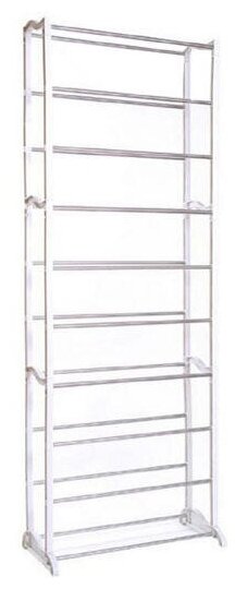 Органайзер - стойка для хранения обуви Amazing Shoe Rack на 30 пар (Белая) - фотография № 2