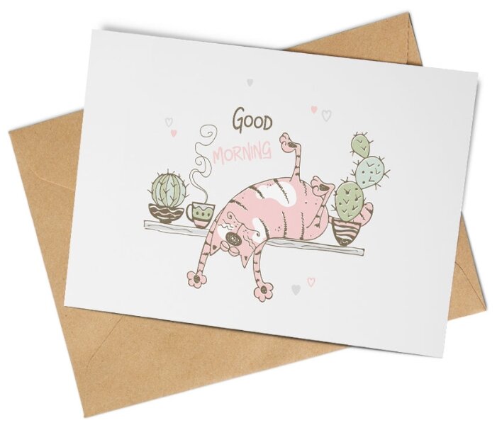 Открытка Print it! "Good morning" — фото 1
