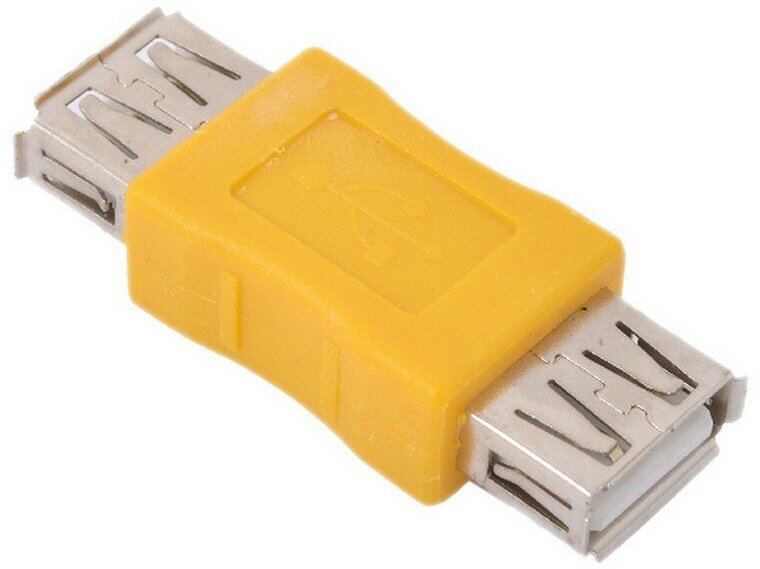 Переходник USB 2.0 (f) - USB 2.0 (f), 0 м, VCOM (CA408), OEM