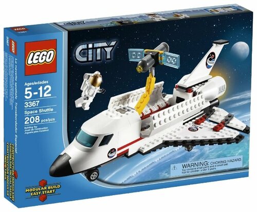 Конструктор LEGO City 3367 Спейс Шаттл, 208 дет.