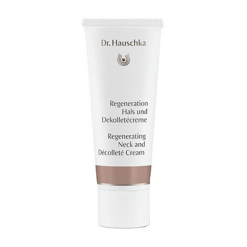 крем для шеи dr hauschka регенерирующий крем для шеи и зоны декольте regeneration hals und dekolletécreme Dr. Hauschka Regenerating Neck And Decollete Cream Регенерирующий крем для шеи и зоны декольте, 40 мл