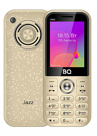 Мобильный телефон BQ 2457 Jazz Black - фото №1