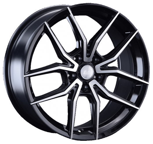 Диски LS Wheels 1242 8,0x18 5x112 D66.6 ET35 цвет BKF (черный)