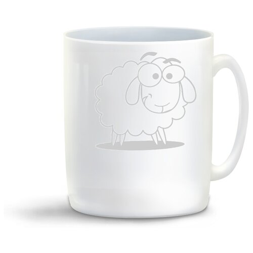 фото Кружка с приколом овца coolpodarok