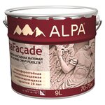 Краска акриловая Alpa Facade влагостойкая матовая - изображение