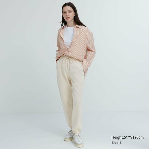 Брюки Uniqlo, размер L, белый