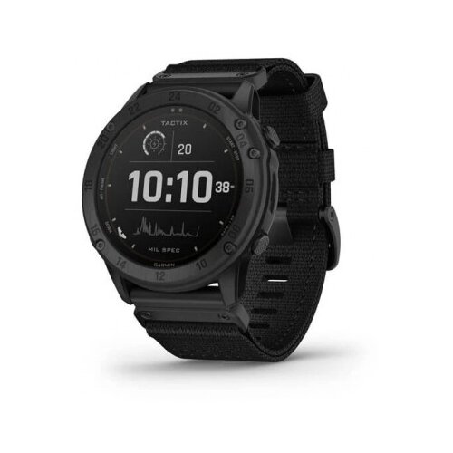 фото Умные часы garmin tactix delta solar с нейлоновым dlc ремешком, черный