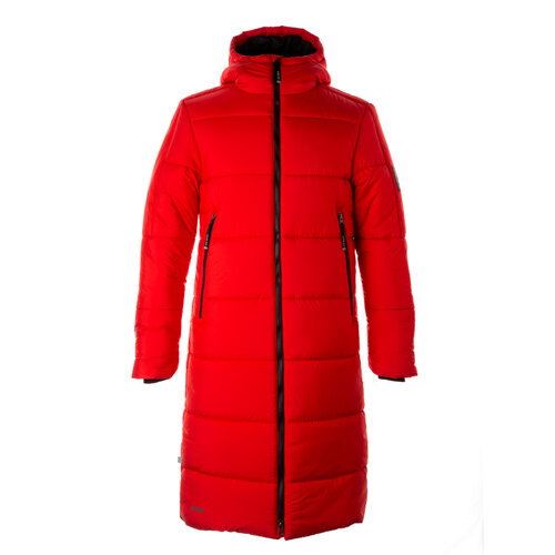  куртка Huppa зимняя, силуэт полуприлегающий, размер XXL, красный