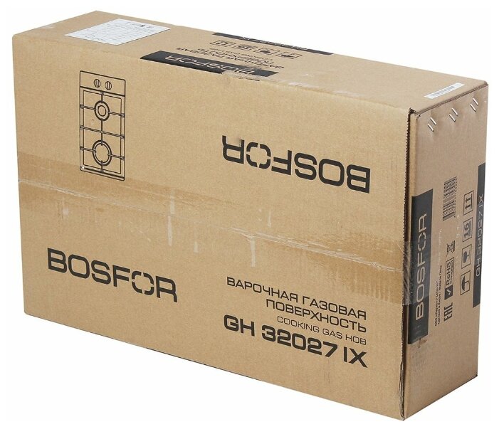 Газовая варочная панель BOSFOR GH32027 IX - фотография № 6