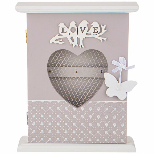 Ключница коллекция love 21,5х6,5х26,5 см