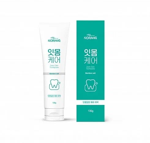 Norang Toothpaste Gum Care Bamboo Salt Зубная паста для укрепления десен с бамбуковой солью 130 гр