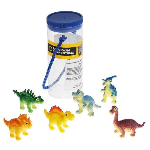 фото Набор фигурок играем вместе динозавры, 6 штук, 10 см (t27007 (144))