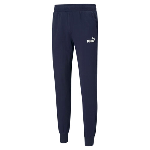 Брюки спортивные PUMA Ess Jersey Pants, размер S, синий брюки puma ess jersey pants размер s черный
