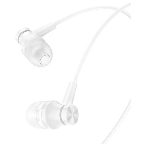 Наушники Borofone BM67 Talent вакуумные микрофон Jack 35 мм кабель 12 м белые 498₽