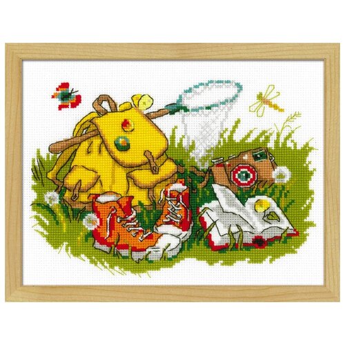 фото Набор для вышивания риолис 1718 отдых на траве