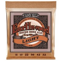 ERNIE BALL 2048 Earthwood Phosphor Bronze Light 11-52 Струны для акустической гитары