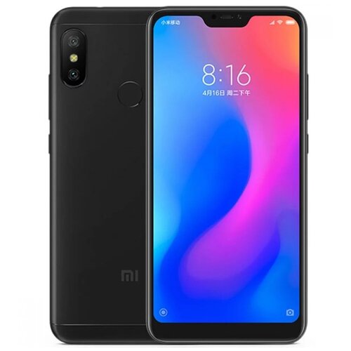 Смартфон Xiaomi Redmi 6 Pro 464 ГБ CN Dual nano SIM черный 745000₽