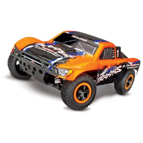 Внедорожник Traxxas Slash 4x4 VXL TSM (tra68086-4) 1:10 56.8 см оранжевый