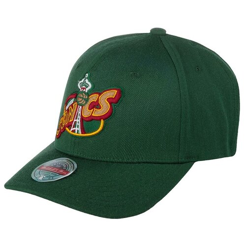 Бейсболка Mitchell & Ness, размер OneSize, зеленый