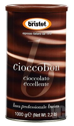 Горячий шоколад растворимый BRISTOT CIOCCOBON 1 кг - фотография № 1