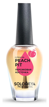 Solomeya масло Cuticle Oil Daily Care Peach pit, 9 мл