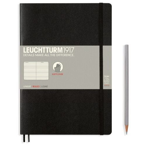 фото Блокнот Leuchtturm1917 349296 (черный) B5, 60 листов