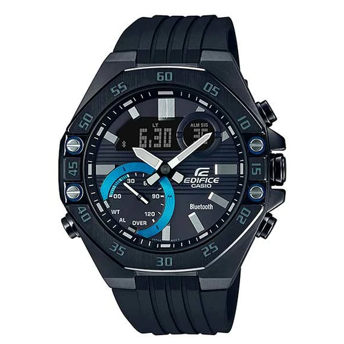 наручные часы casio edifice ecb 10pb 1aef черный Наручные часы CASIO Edifice ECB-10PB-1A, черный