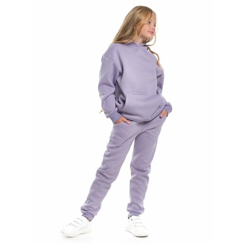 Комплект одежды Mini Maxi, толстовка и брюки, размер 158, фиолетовый
