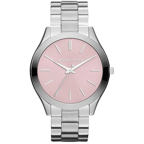 Наручные часы MICHAEL KORS Женские наручные часы Michael Kors серебристые кварцевые оригинальные, розовый, серебряный