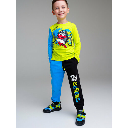 фото Брюки playtoday, размер 122, черный