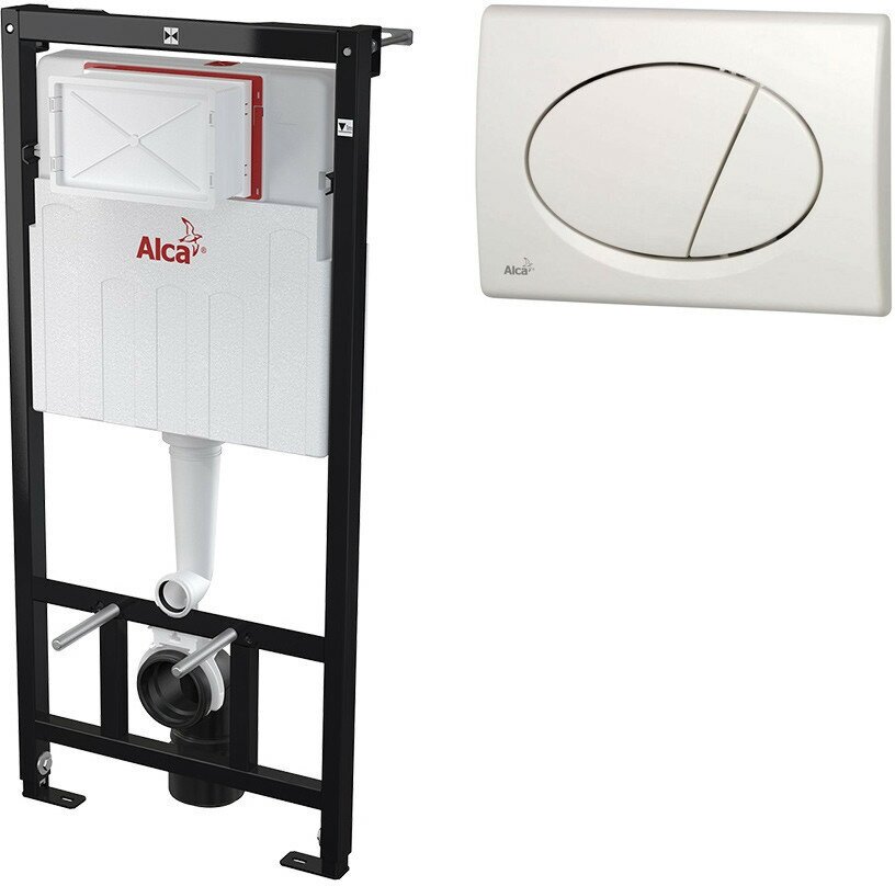 фото Инсталляция для подвесного унитаза AlcaPlast AM101/1120+M70-0001