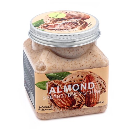 фото Wokali скраб для тела almond