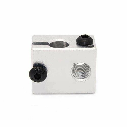 Нагревательный блок E3D V6 алюм 3d printer accessories high temperature version e3d v6 hotend j head 0 4 1 75mm nozzle remote extruder parts