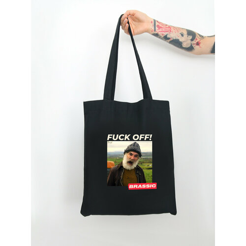 фото Сумка new print service, текстиль, черный