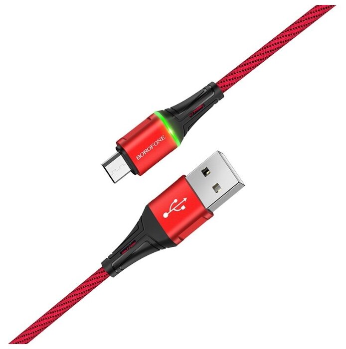 фото Кабель Borofone Micro-USB BU25,1.2 м, красный