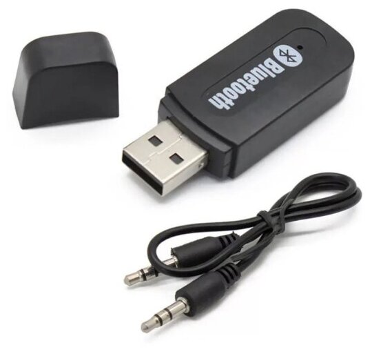 USB Bluetooth приемник аудио на AUX Bluetooth на miniJack 3.5мм автомобильную магнитолу, музыкальный центр